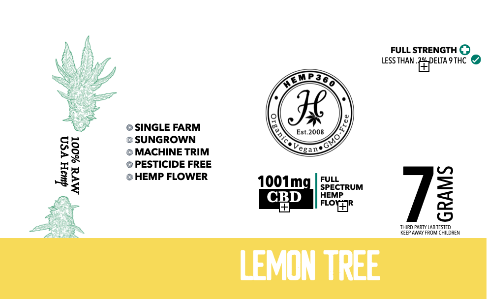 *NEW* Lemon Tree CBD Flower