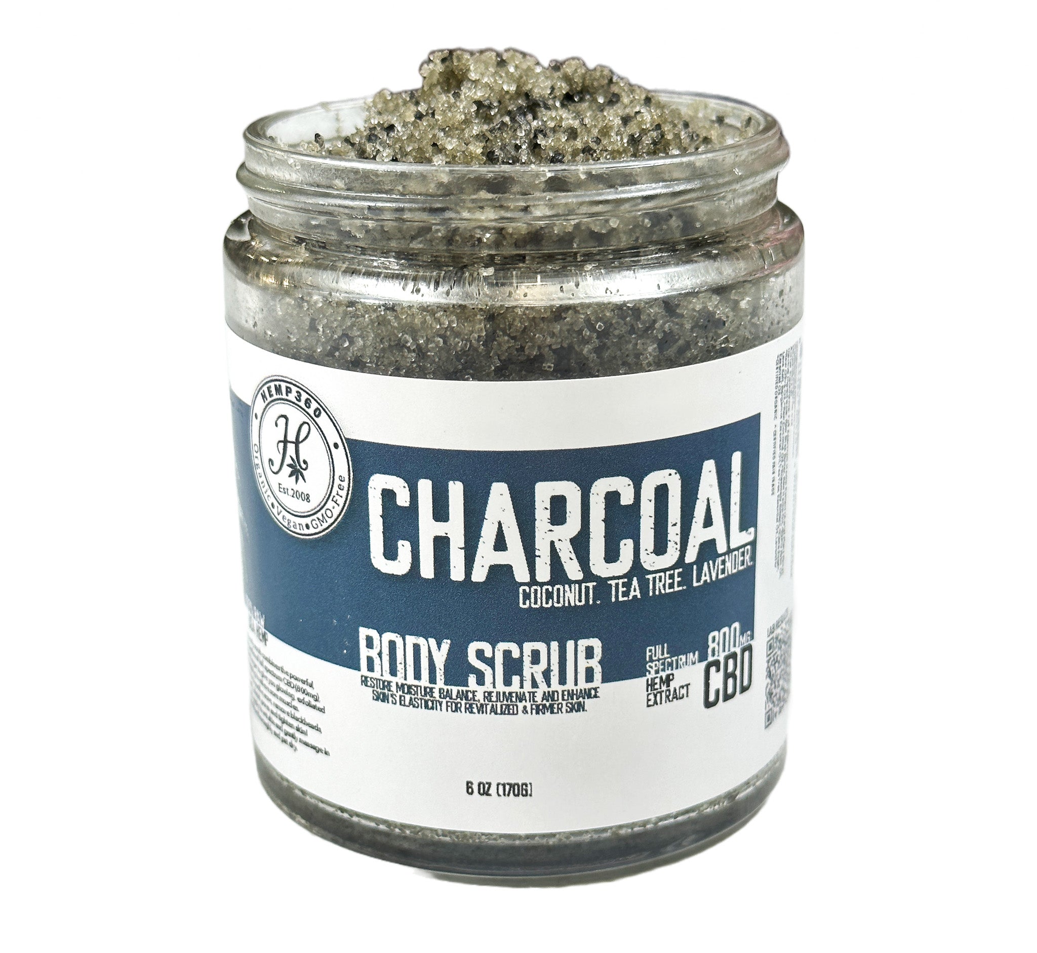 CBD Charcoal Body Scrub