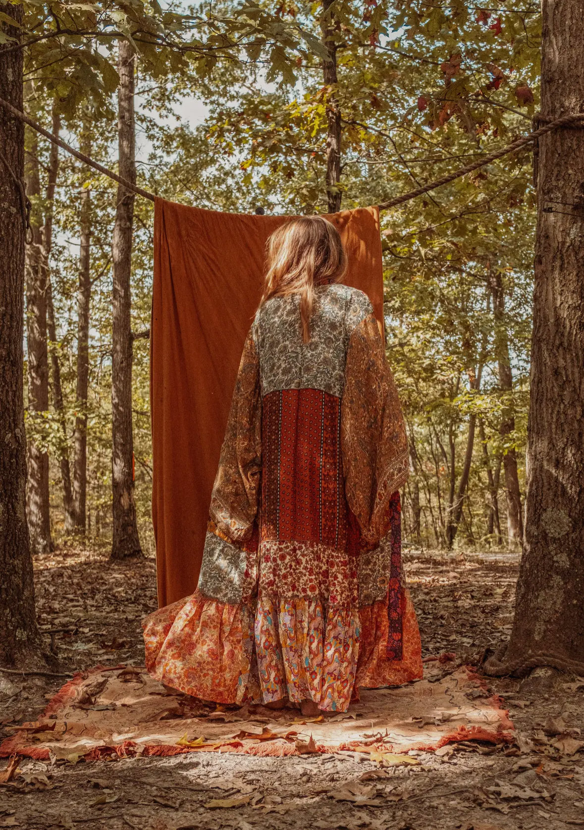 Patchwork Kimono Robe Duster