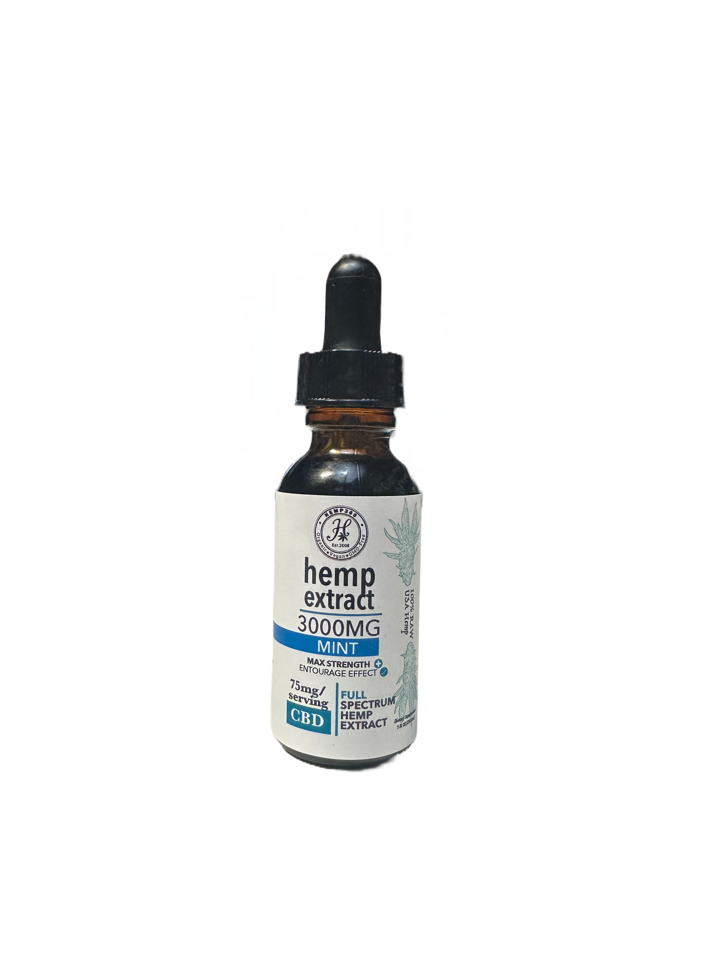 Mint Full Spectrum CBD Oil - 3000 mg