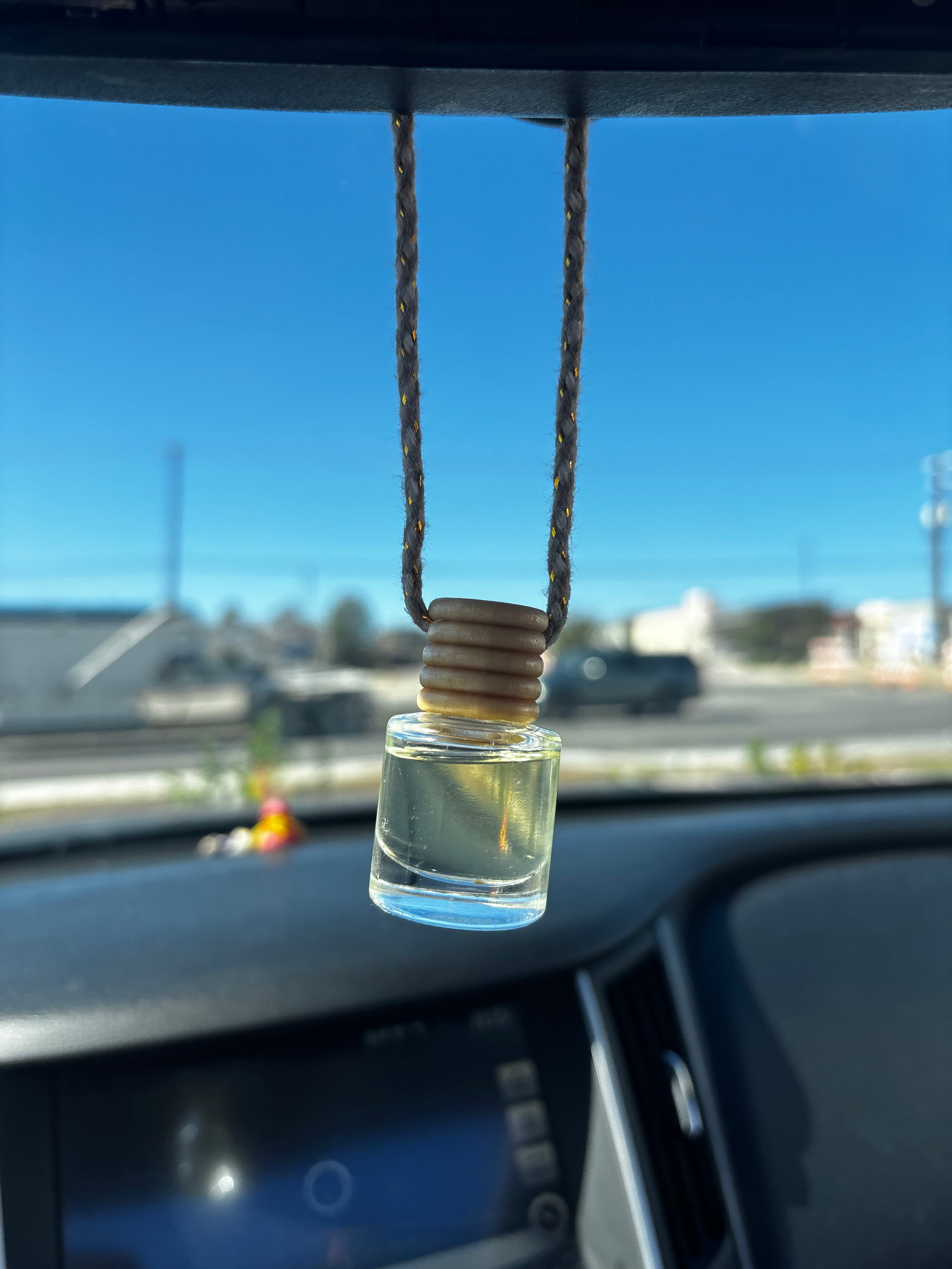 Natural Hanging Car Diffuser - Pure Essential Oil Aroma