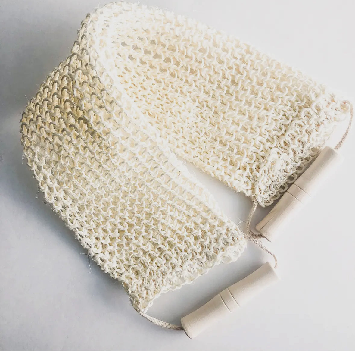 Natural Sisal Back and Body Scrubber