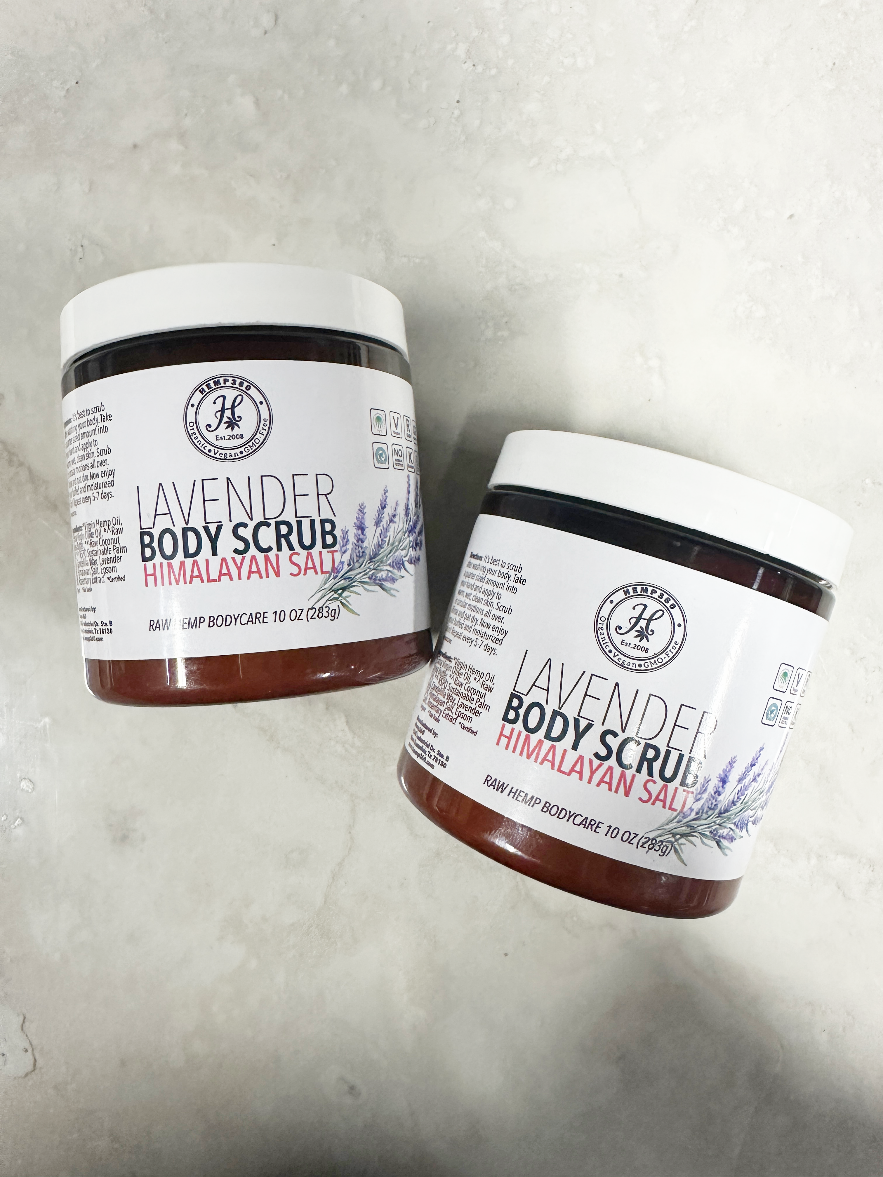 Lavender Himalayan Salt Body Scrub