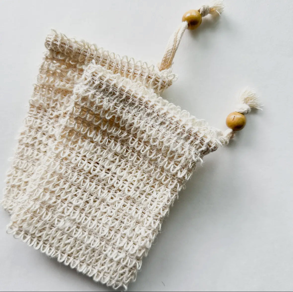 Organic Natural Sisal Soap Bag