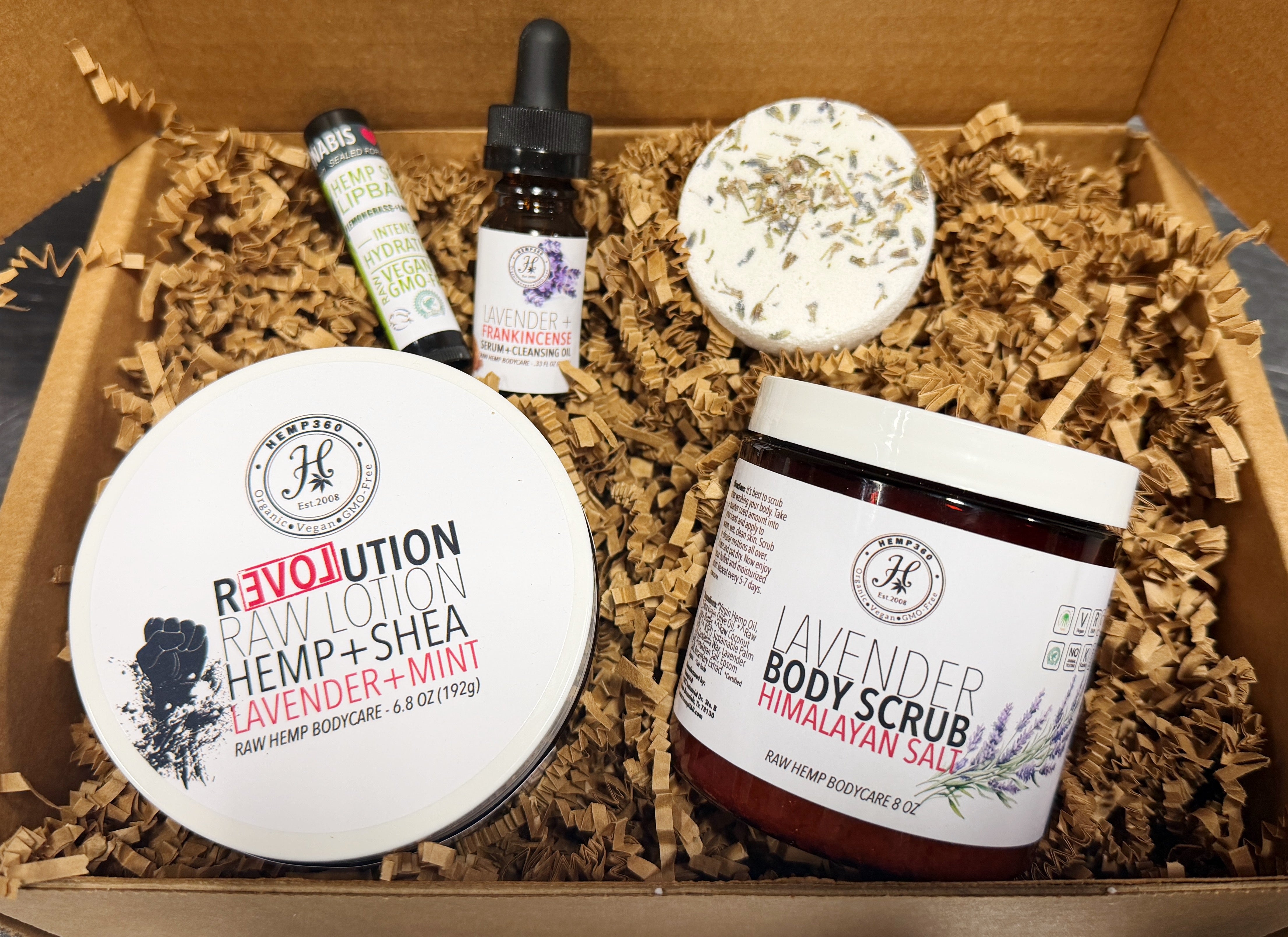 Lavender Self-Care Ritual Box – HEMP360