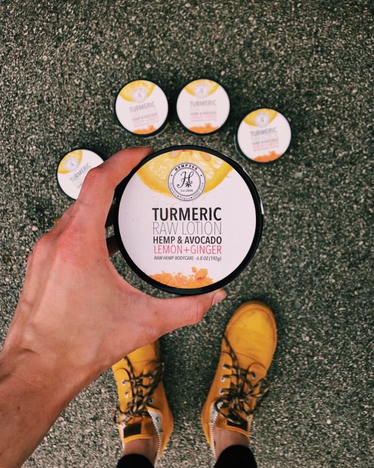 Turmeric Raw Lotion