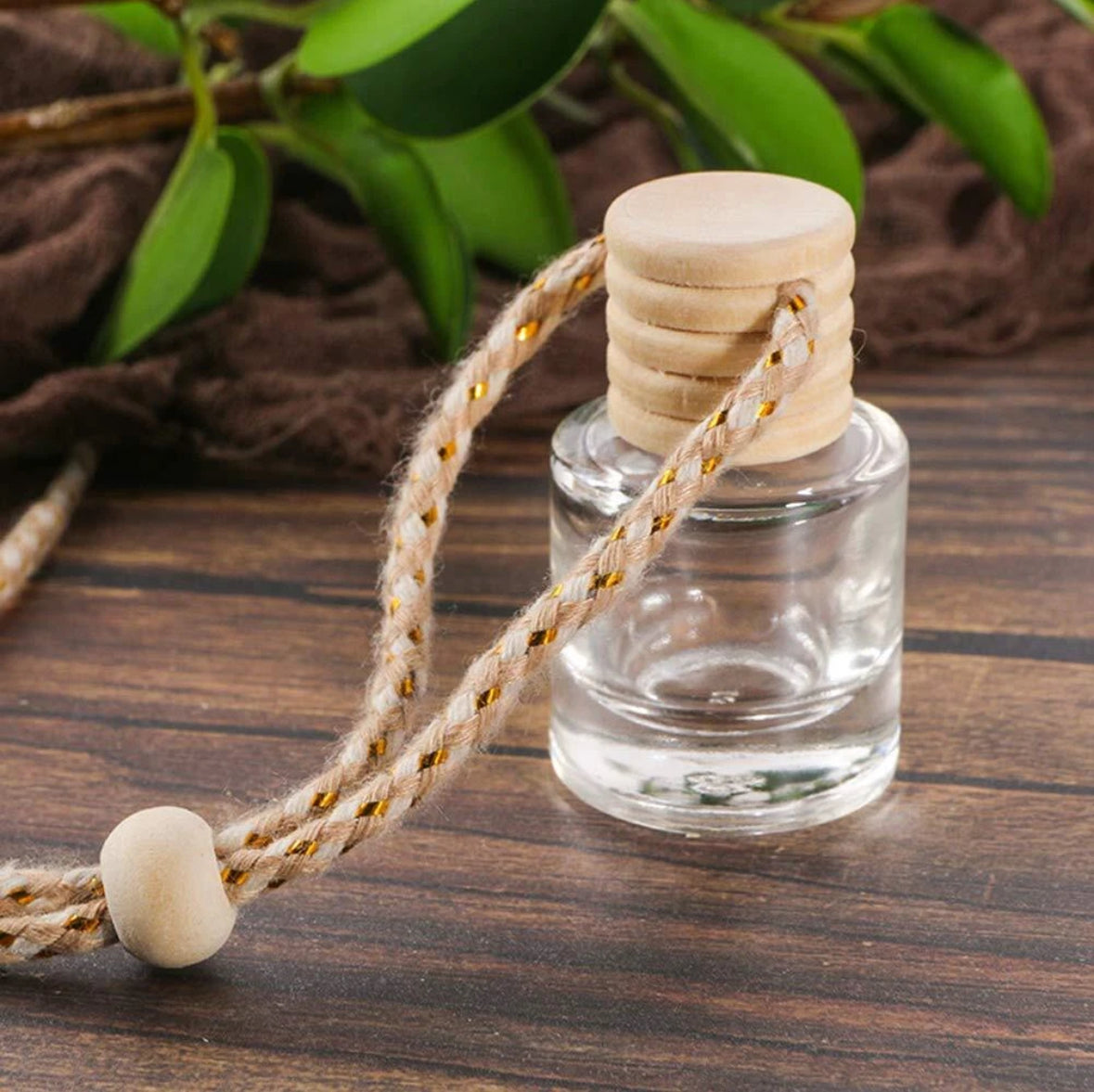 Natural Hanging Car Diffuser - Pure Essential Oil Aroma