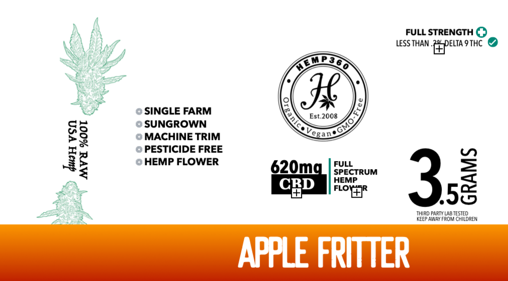 *New* Apple Fritter CBD Flower