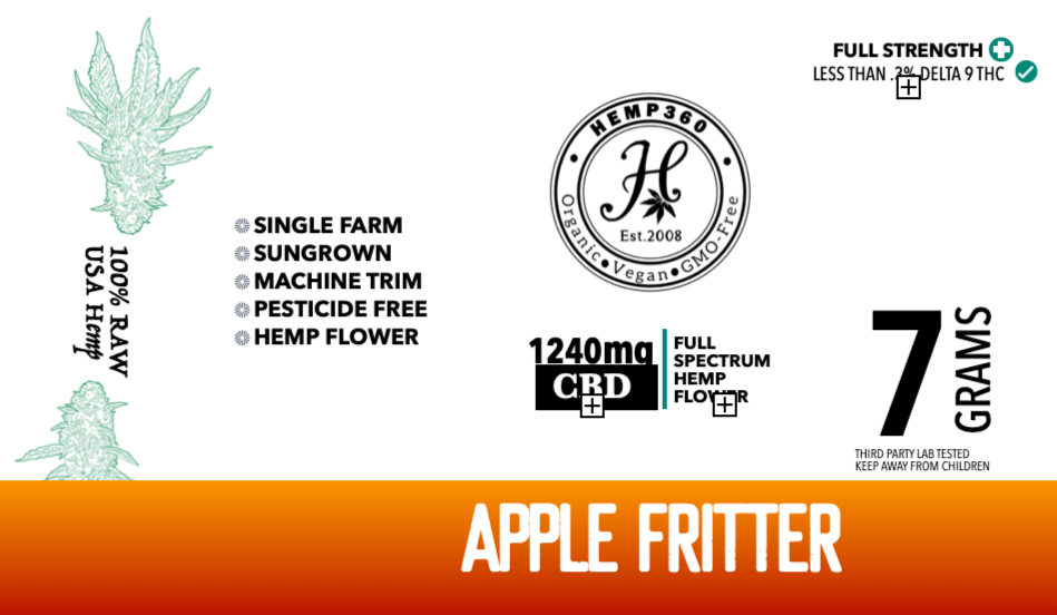 *New* Apple Fritter CBD Flower