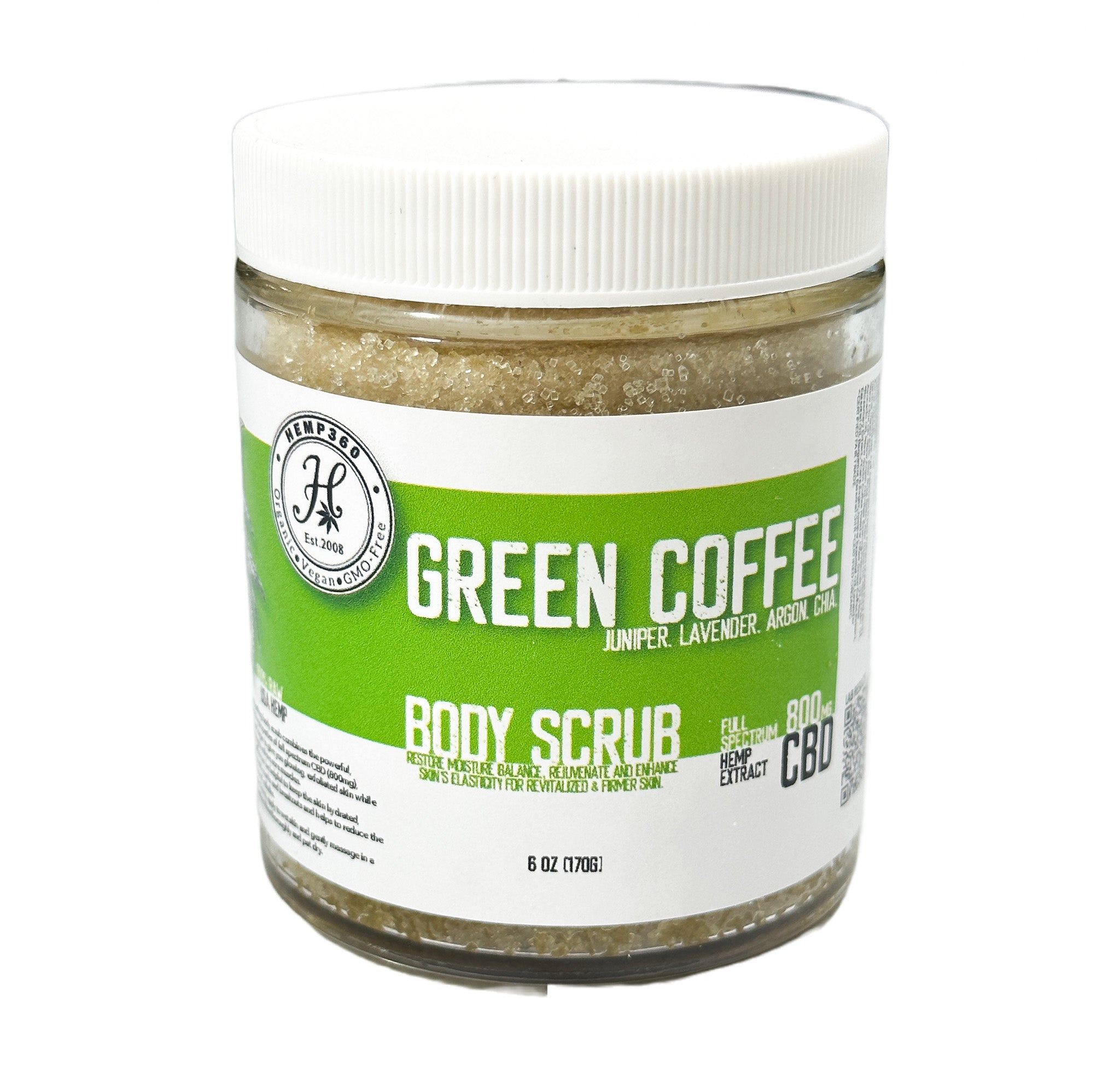 CBD Green Coffee Body Scrub